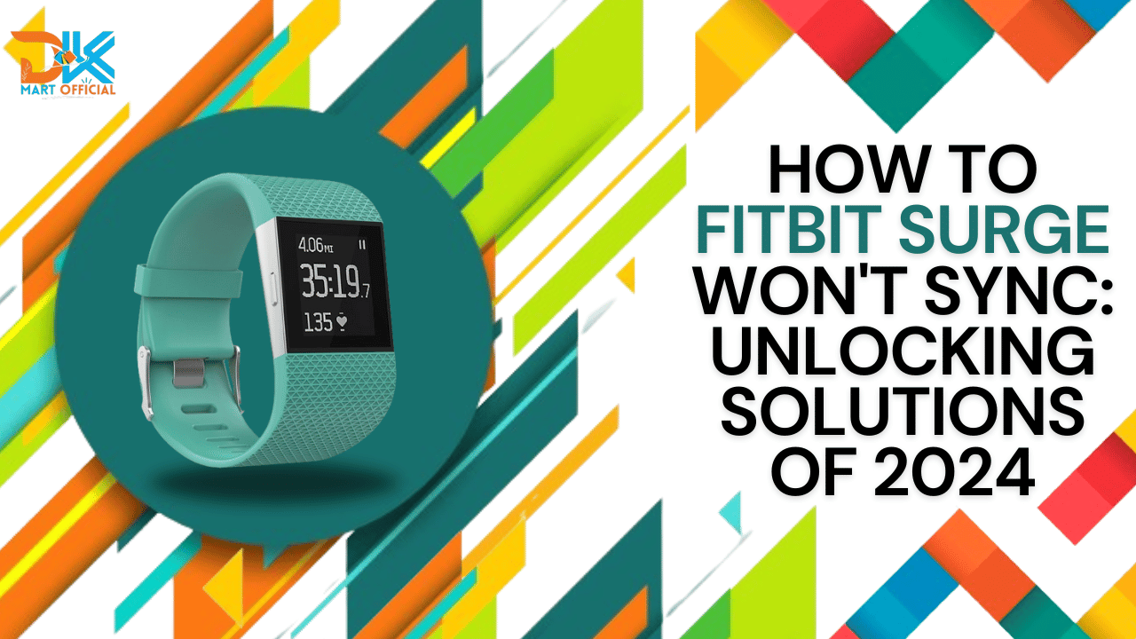 How to Fitbit Surge Won't Sync