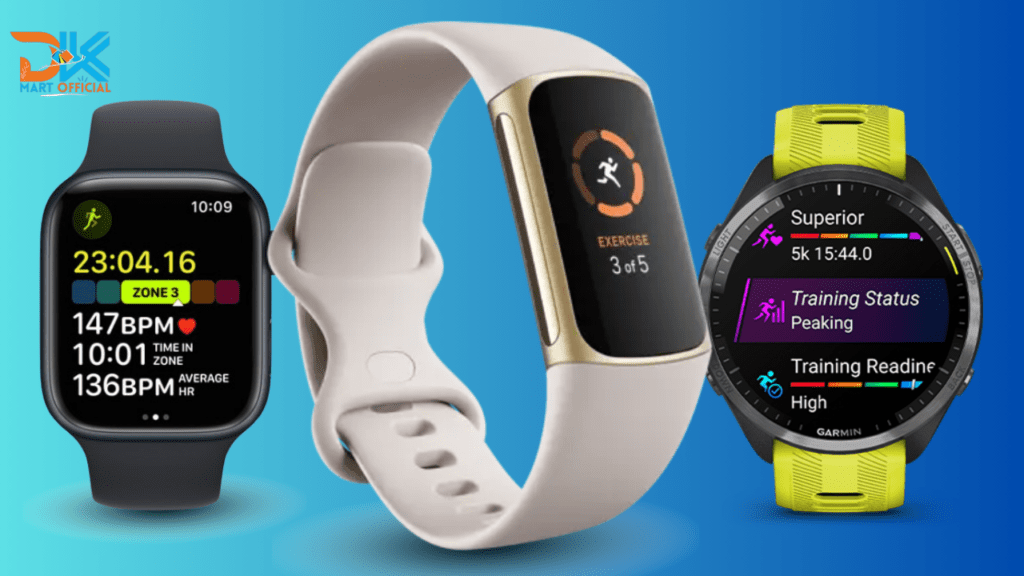 Fitbit vs Garmin vs Apple Watch