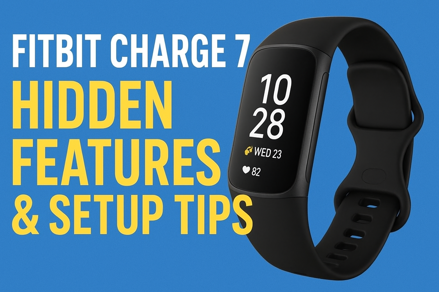 Fitbit Charge 7 hidden features