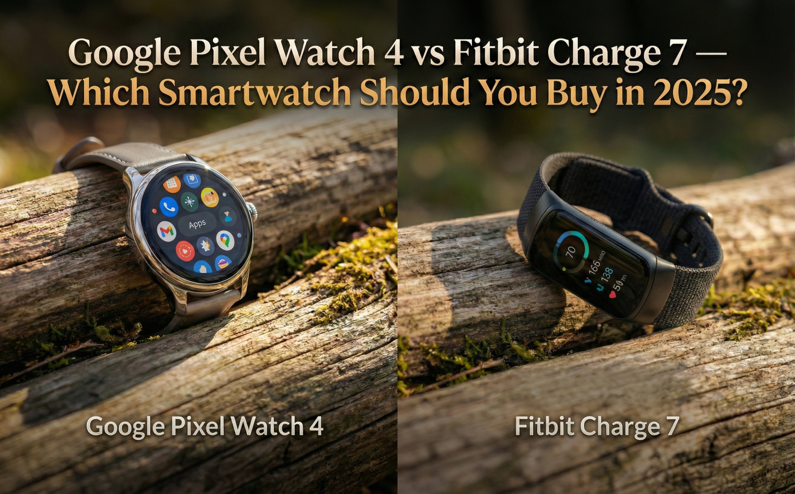Google Pixel Watch 4 vs Fitbit Charge 7 — Which Smartwatch Should You Buy in 2025?