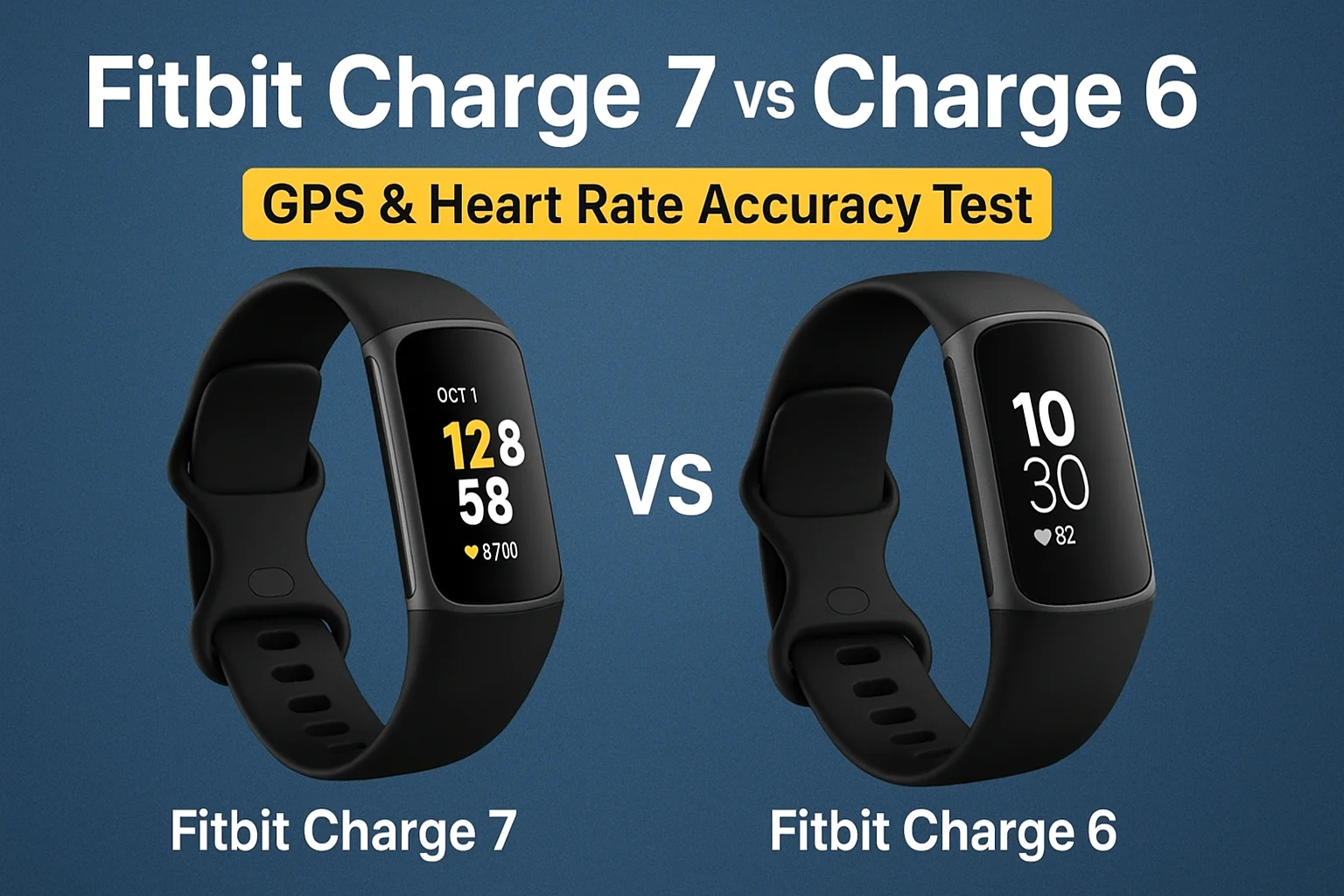 Fitbit Charge 7 vs Charge 6 GPS accuracy