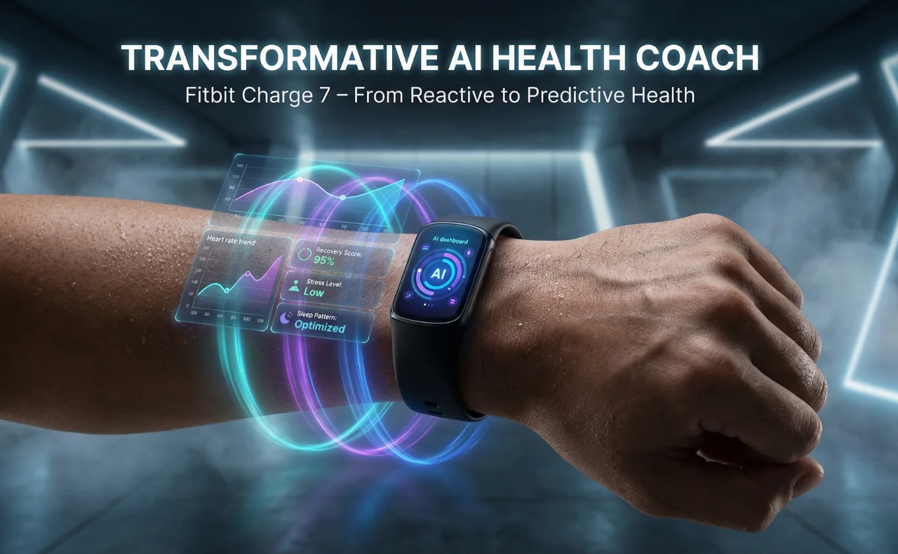 Transformative: How the AI Health Coach in Fitbit Charge 7 Is Moving From Reactive to Predictive Health
